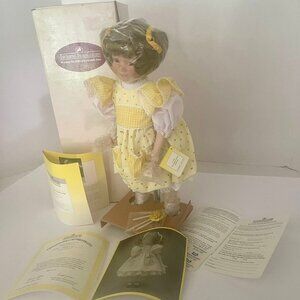 VintageAshton-Drake 1995 Diana Effner 15" Porcelain Doll Sunshine and Lollipops,